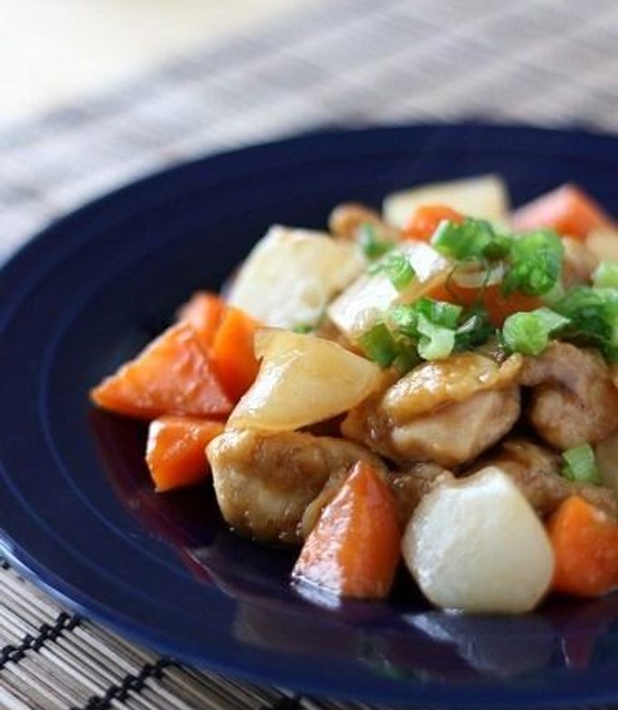鶏肉とこんにゃくのコチュジャン炒め煮-レシピのメイン写真
