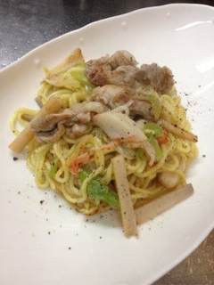 レンコン入り塩焼きそば-レシピのメイン写真