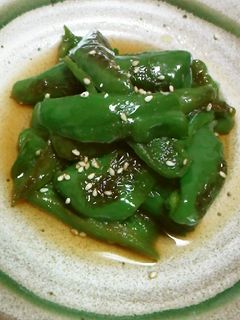 麺つゆでピーマンのさっと煮-レシピのメイン写真