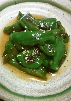 麺つゆでピーマンのさっと煮-レシピのメイン写真