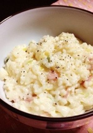 簡単！冷やご飯のチーズリゾット♡-レシピのメイン写真