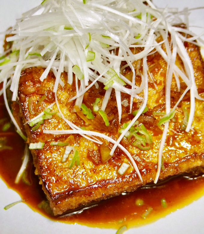 クックパッド 目指せ厚揚げ1位！簡単にんにくバター炒め by しるびー1978
