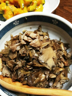ご飯のお供に 舞茸と豚肉の炒めもの-レシピのメイン写真