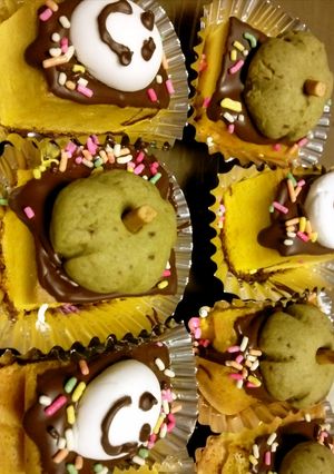 カボチョコ*デコレーションケーキ!-レシピのメイン写真