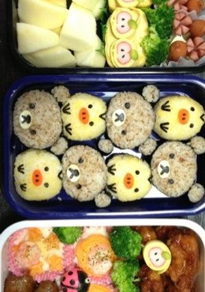 キャラ弁＊リラックマ-レシピのメイン写真