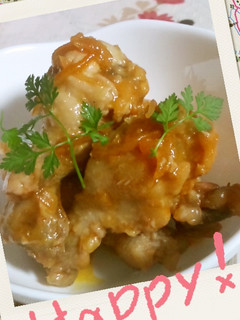 季節限定?手羽元やわらかミカン煮-レシピのメイン写真