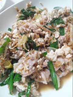 豆腐と豚バラの簡単炒め-レシピのメイン写真