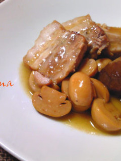 豚バラ肉ときのこの煮込み~和風イタリアン-レシピのメイン写真
