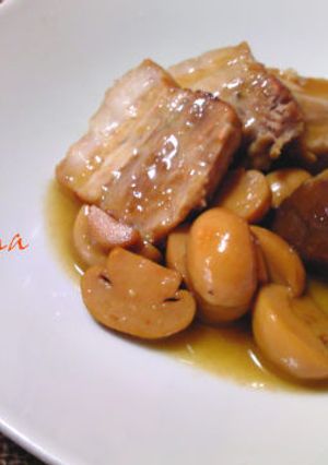 豚バラ肉ときのこの煮込み～和風イタリアン-レシピのメイン写真