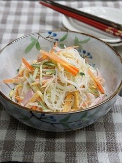 柿入り春雨サラダ-レシピのメイン写真