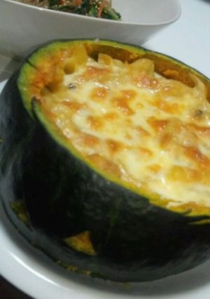 まるごと☆かぼちゃグラタン-レシピのメイン写真