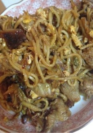 豚キムチ焼きそば-レシピのメイン写真
