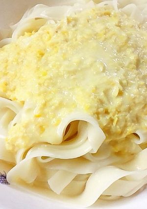 きしめんポタージュ-レシピのメイン写真
