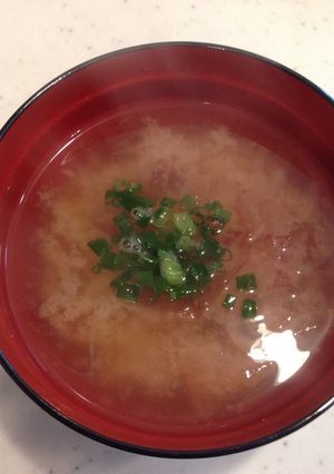 簡単味噌汁★かちゅー湯-レシピのメイン写真