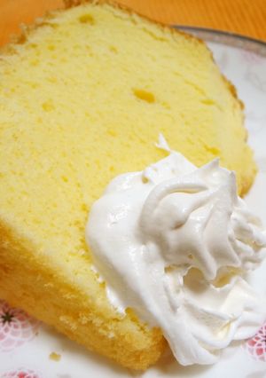 失敗しない!シフォンケーキ-レシピのメイン写真