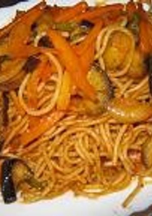 ケチャップとマヨネーズで野菜パスタ-レシピのメイン写真
