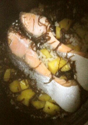 鮭御飯-レシピのメイン写真