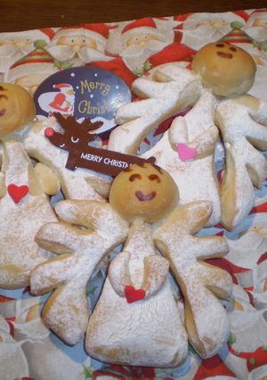 クリスマスのスイートメイプルエンジェル♪-レシピのメイン写真