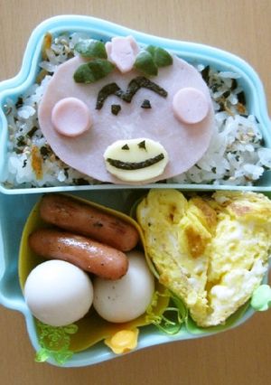 はなかっぱ　キャラ弁-レシピのメイン写真