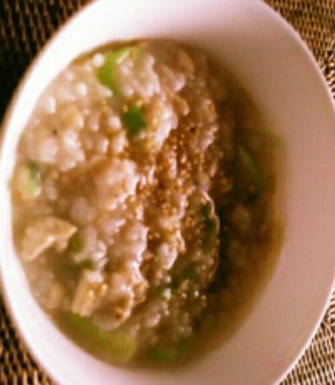 お米から15分であっという間！本格中華粥 by midonta 【クックパッド