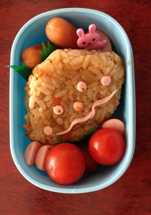 残ったカレーでカレーパンマン-レシピのメイン写真