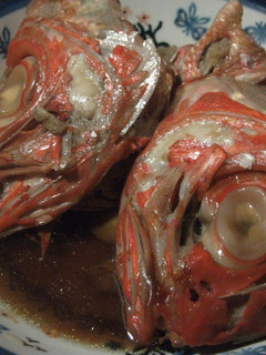 目玉が目玉!!アラの煮付け-レシピのメイン写真