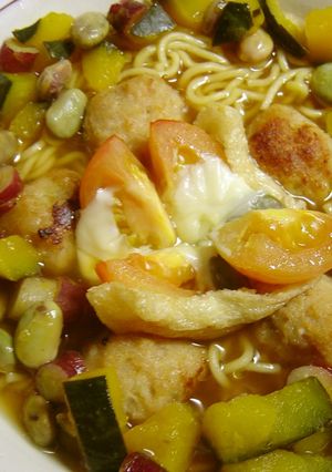 サッポロ一番　麺の力　イタリアン中華そば-レシピのメイン写真