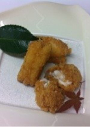 鱈と白子の柿の種揚げ-レシピのメイン写真
