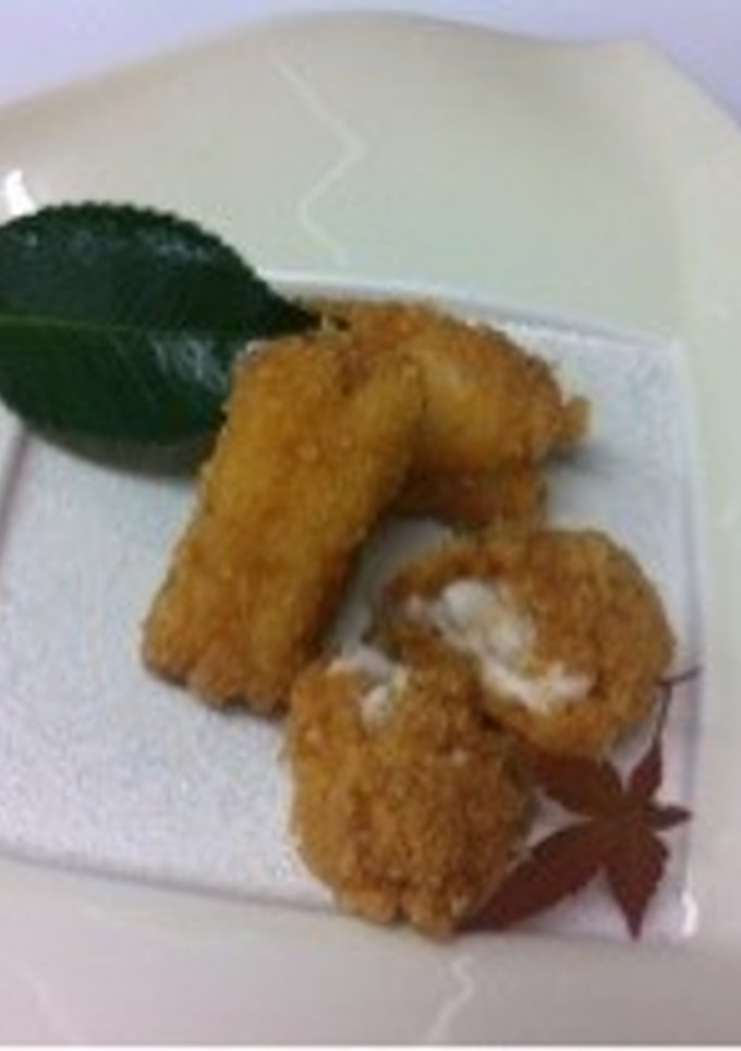 鱈と白子の柿の種揚げ-レシピのメイン写真