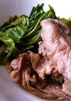 村上食堂●セロリと牛肉の煮物-レシピのメイン写真