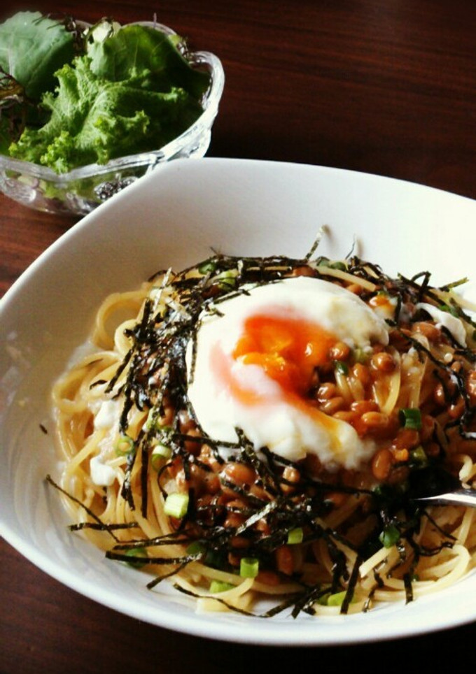 大根おろしと納豆のパスタ-レシピのメイン写真