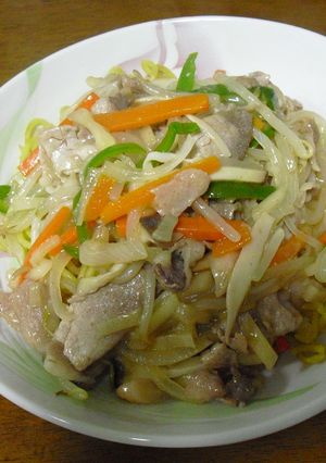 生姜味のあんかけ焼きそば-レシピのメイン写真