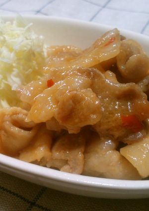 我が家の肉みそ炒め♥(*´艸｀*)-レシピのメイン写真