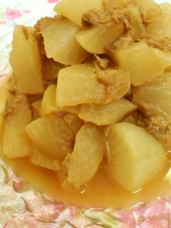 ☺ツナと大根の炒め煮☺-レシピのメイン写真