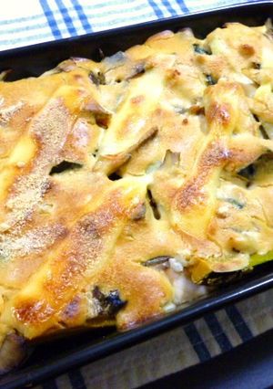 鮭と里芋の味噌チーズグラタン-レシピのメイン写真