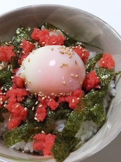 たらこ丼~温玉のせ~-レシピのメイン写真