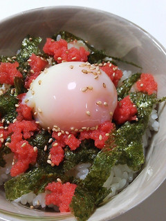 たらこ丼~温玉のせ~-レシピのメイン写真