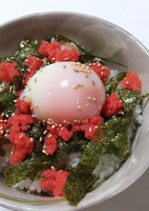 たらこ丼～温玉のせ～-レシピのメイン写真