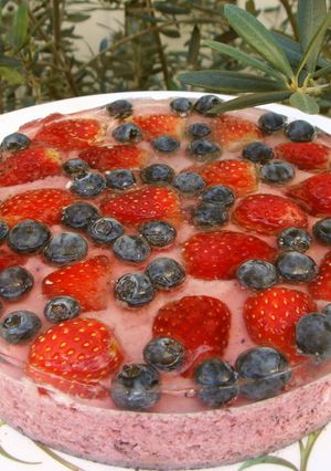 ミックスベリーのムースケーキ-レシピのメイン写真