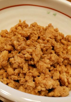 鶏そぼろ-レシピのメイン写真