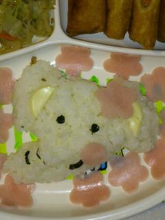 簡単キャラ ゾウさん-レシピのメイン写真