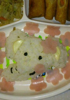 簡単キャラ ゾウさん-レシピのメイン写真