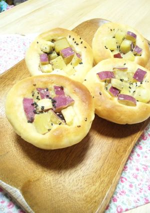 ごろごろ♡さつまいもパン-レシピのメイン写真