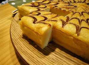 さつまいも（かぼちゃ）チーズケーキ-レシピのメイン写真
