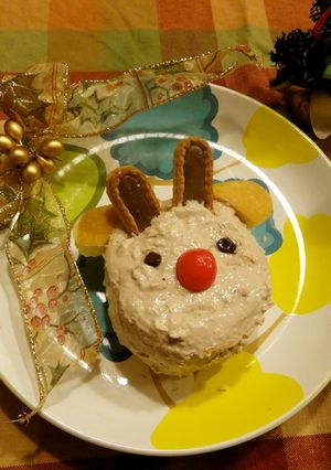 クリスマス ふんわりメレンゲロールケーキ-レシピのメイン写真