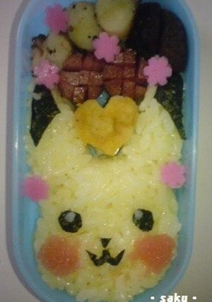 キャラ弁♪ポケモンピカチュー-レシピのメイン写真