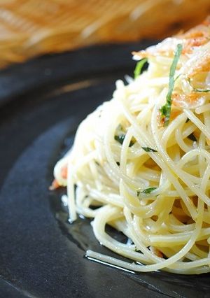桜えび香るパスタ-レシピのメイン写真
