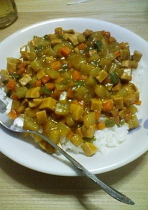 ヘルシーなドライカレー-レシピのメイン写真