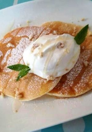 ほっぺが落ちる至福のパンケーキ-レシピのメイン写真