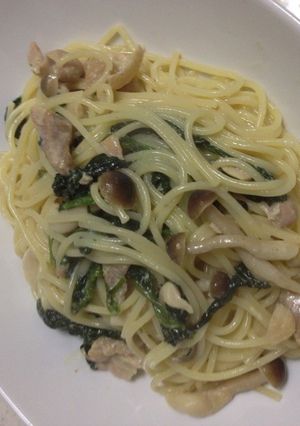 洋風じゃないチキンのクリームパスタ-レシピのメイン写真